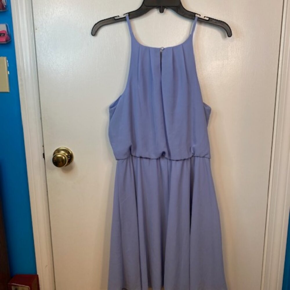 Blue Rain Light Blue Dress - Picture 12 of 12